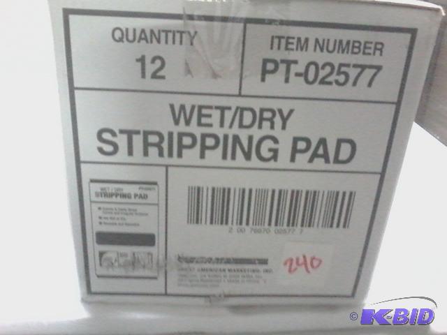 lot 240 image: New case of quantity 12 wet and dry stripping...