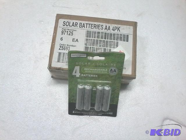 lot 253 image: New wholesale lot of moonrays brand solar NiM...