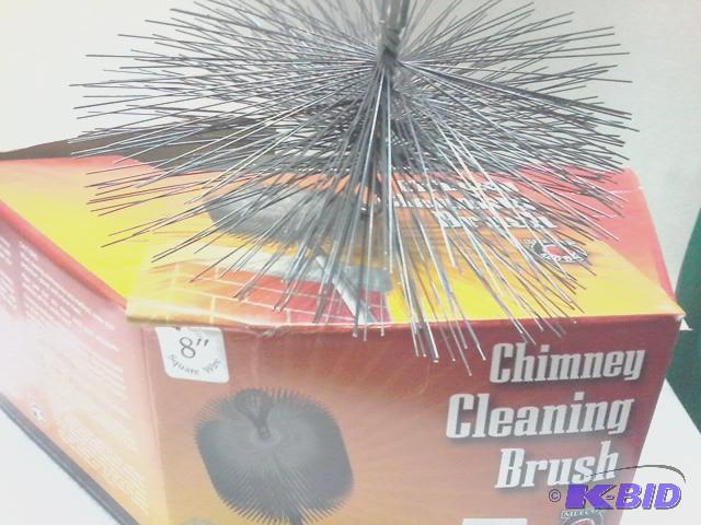 lot 262 image: New 8 inch square chimney brush....