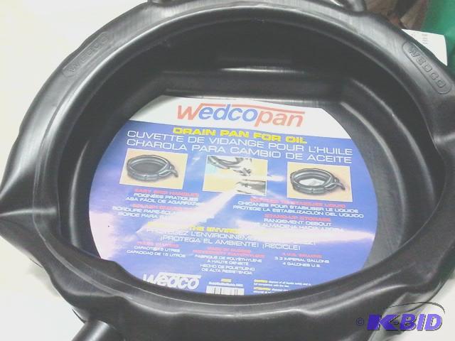 lot 263 image: New web cobrand oil and liquid drain pan. Hol...