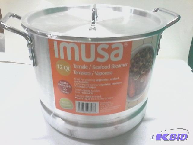 lot 264 image: New Imusa brand 12 quart steamer. For use for...