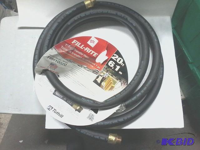 lot 271 image: New Fill-Rite brand 20 foot , 1 inch diameter...