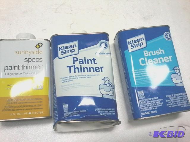 lot 317 image: New 3 piece lot of painting chemical includin...