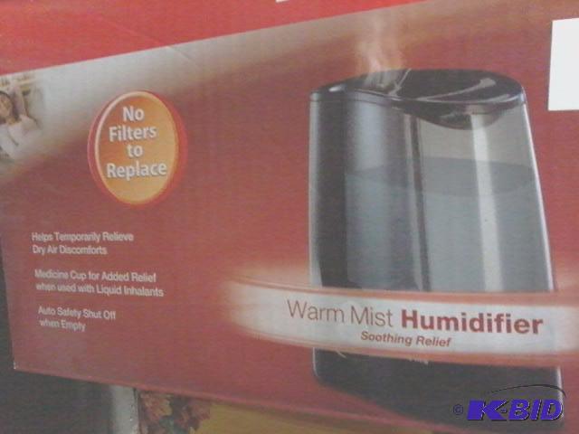 lot 321 image: New Honeywell brand warm mist humidifier. Hel...