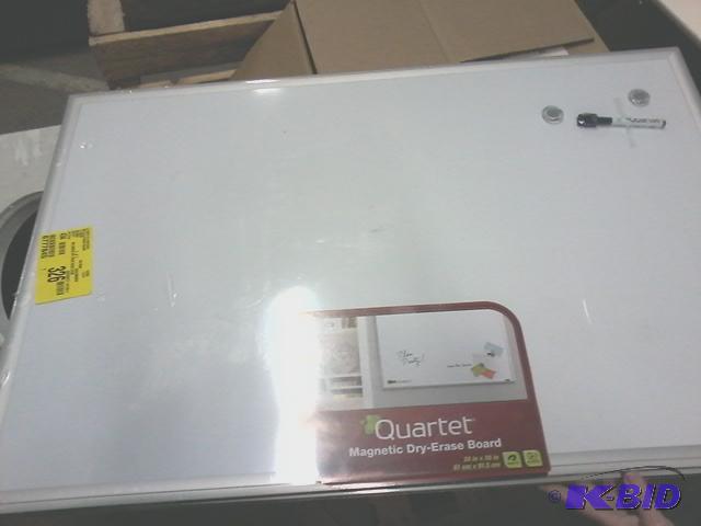 lot 336 image: New qty 2 quartet brand magnetic dry erase bo...
