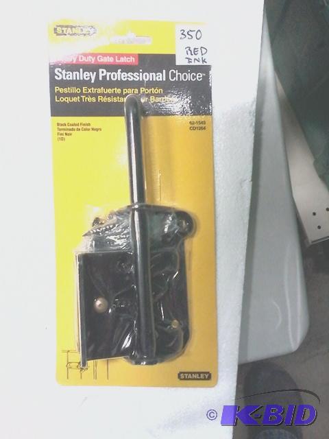 lot 350 image: New Stanley hardware brand heavy-duty gate la...