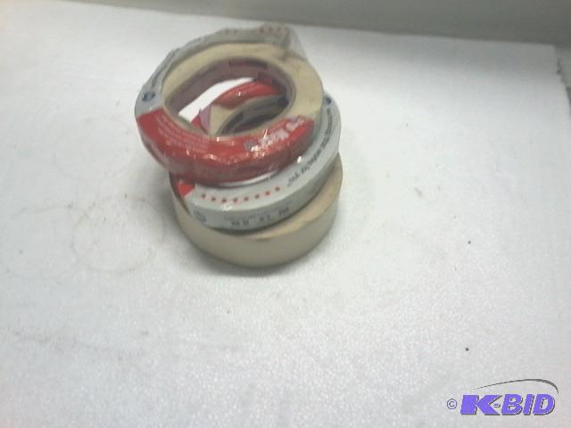 lot 365 image: New quantity of 3 rolls painters masking tape...