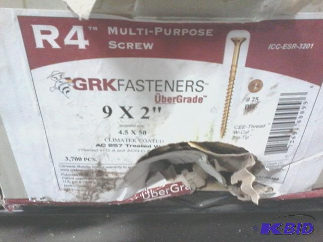 lot 375 image: New box of GRK fastener brand are for multi-p...