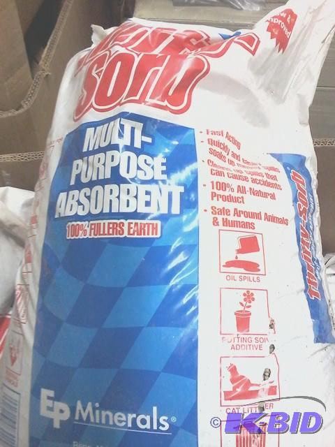 lot 401 image: new qty 2 bags thrifty sorb multi-purpose abs...
