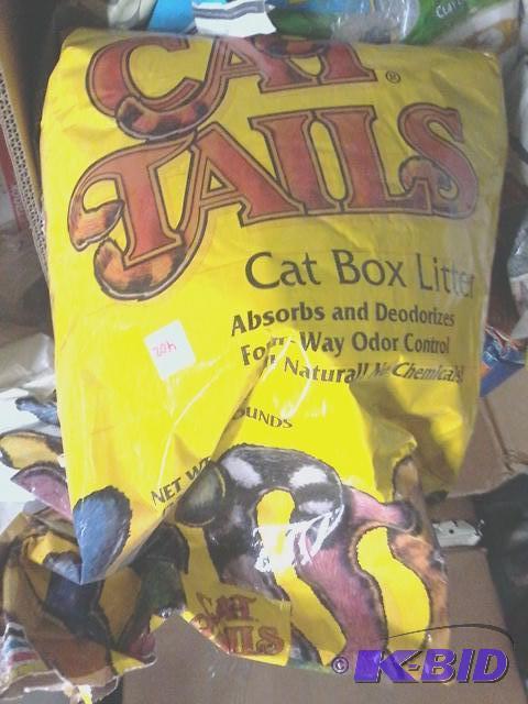 lot 404 image: New bag of cat tails brand cat box litter. Ap...