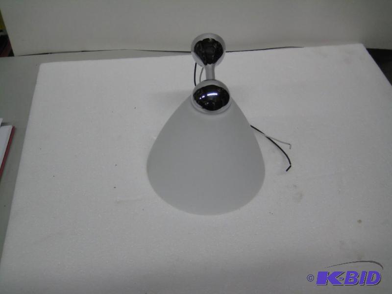 lot 42 image: New in box LBL Lighting brand dome wall sconc...
