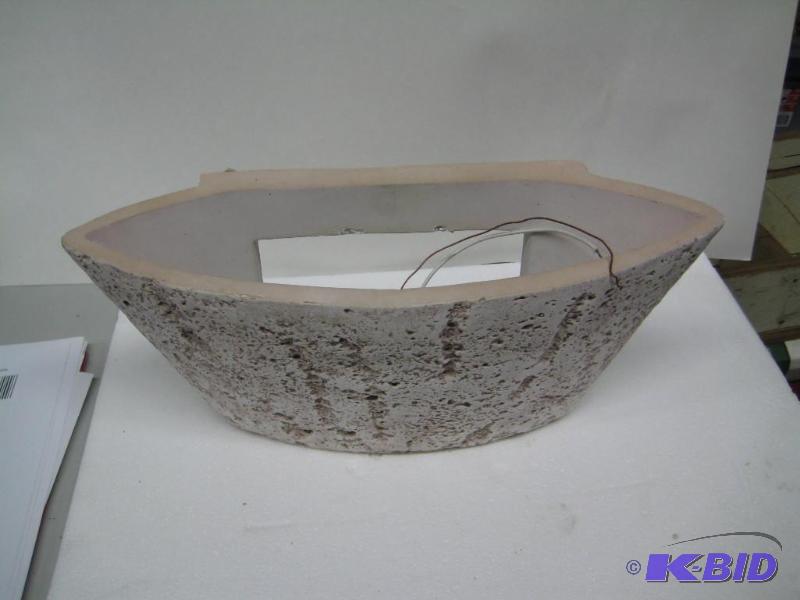 lot 49 image: New display model nature stone brand wall sco...