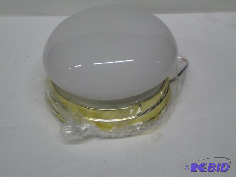 lot 60 image: New in box 8 inch diameter ceiling mount mush...