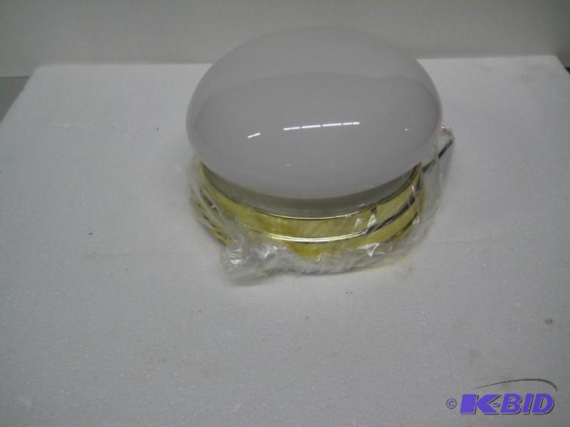 lot 64 image: New in box 8 inch diameter ceiling mount mush...