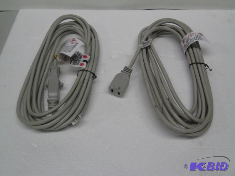 lot 85 image: New quantity of 2 light duty extension cord a...