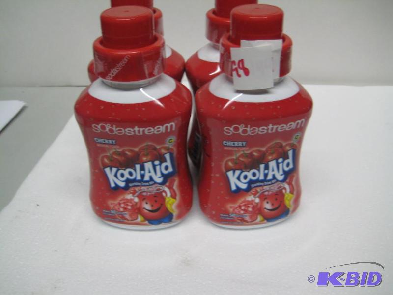 lot 98 image: New qty 4 bottles soda stream drink mix. Kool...