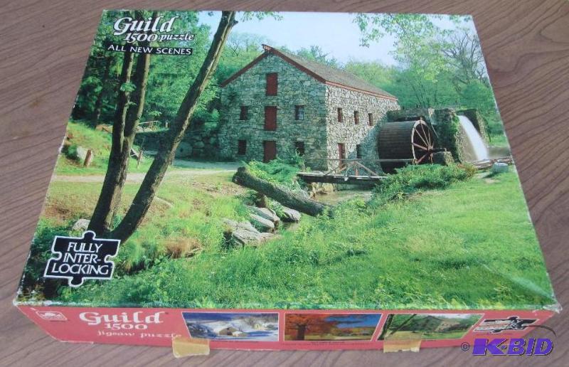 lot 101 image: Guild 1500 pc jigsaw puzzle...