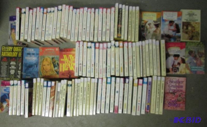 lot 128 image: Lot of romance and other books, see all the p...