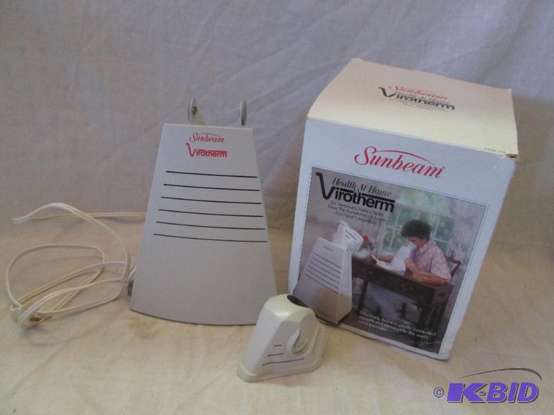 lot 129 image: Sunbeam Virotherm temporary nasal relief...