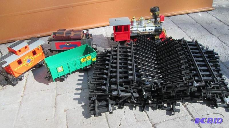 lot 136 image: Model train and track...