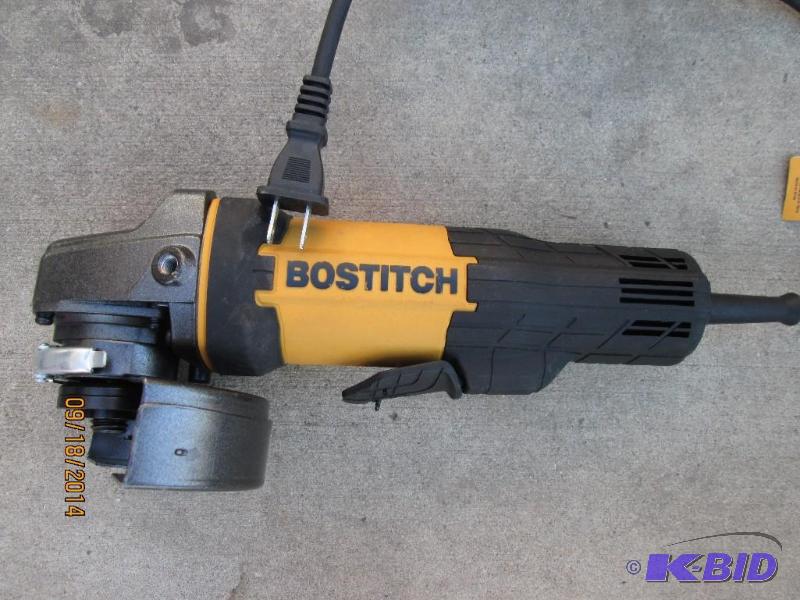 lot 4 image: Closeout Bostitch grinder, tested, works...