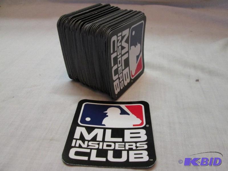 lot 40 image: Lot of 100 MLB Insiders Club Magnets Approx 3...