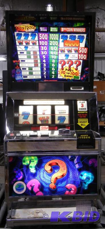 lot 1001 image: BALLY S6000 RESPIN & REPEAT REEL SLOT MACHINE