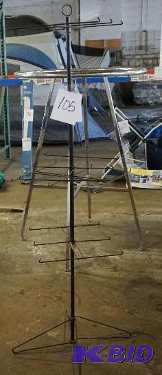 lot 105 image: Retail Display RackTree In Good Condition...