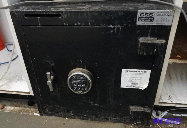 lot 108 image: CSS Brand Digital Combination Safe In Good Wo...