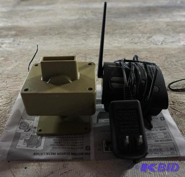lot 129 image: Chamberlain Model CWA2000 Wireless Motion Sen...