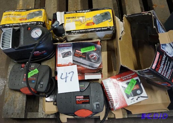 lot 47 image: 1 Lot of Assorted Light Duty 12 Volt and Elec...