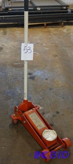 lot 53 image: Central Hydraulics 3 Ton Hydraulic Floor Jack...