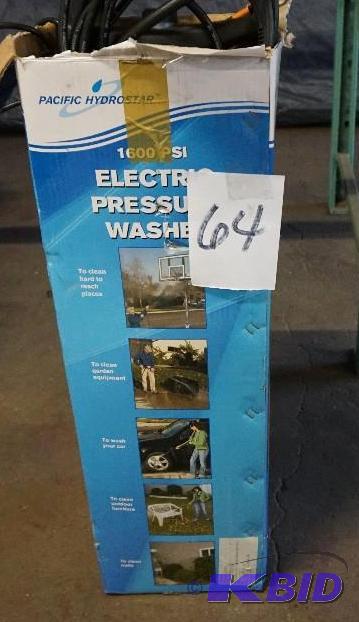 lot 64 image: Pacific Hydrostar Brand 1600 PSI Electric Pre...