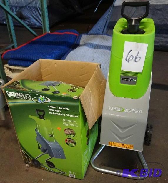 lot 66 image: Earthwise&nbspBrand Light Duty Electric Chip...