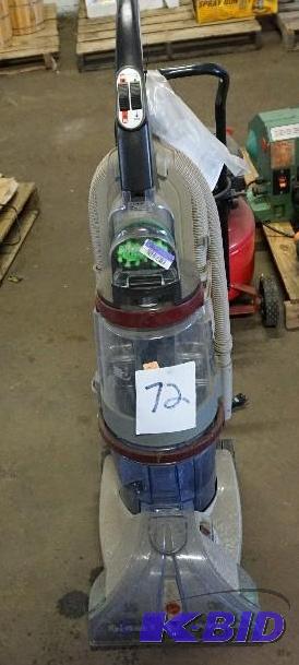 lot 72 image: Hoover Carpet Cleaning Machine In Used Condit...