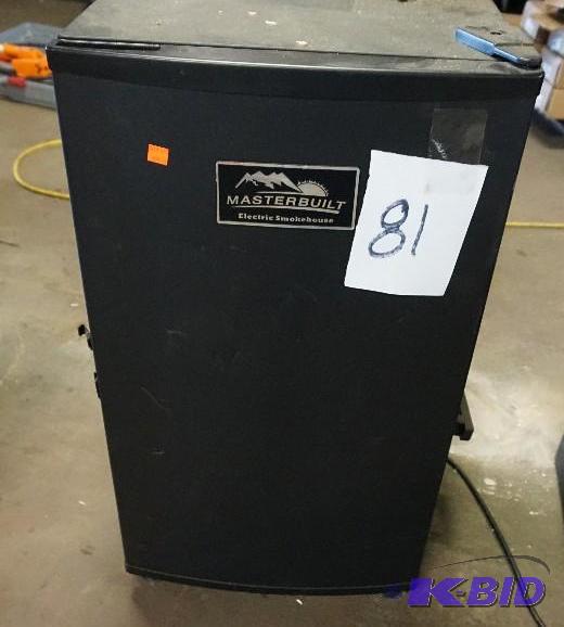 lot 81 image: Masterbuilt&nbspElectric Smoker Unit Tested ...