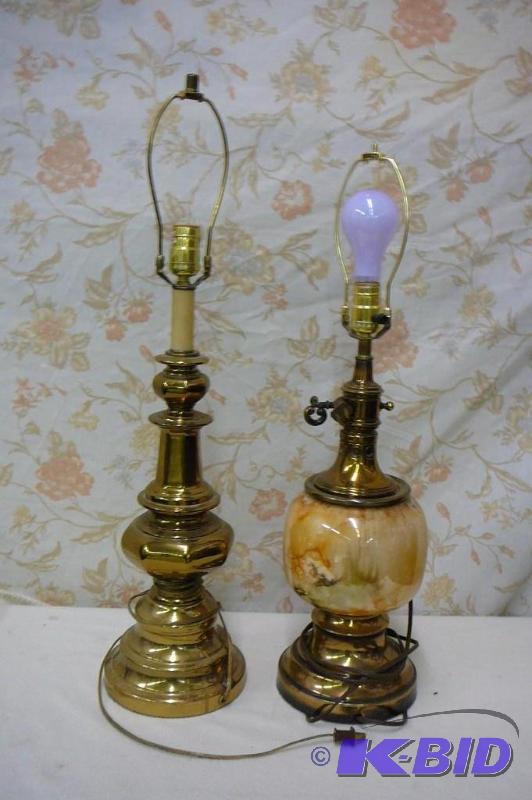 Pair of Lamps No Shades...