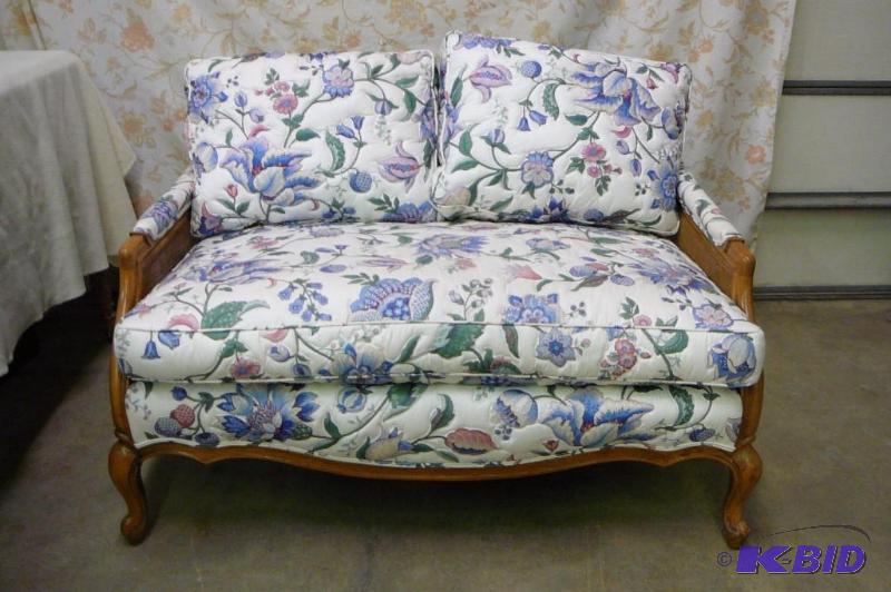 Love Seat with Fabric...