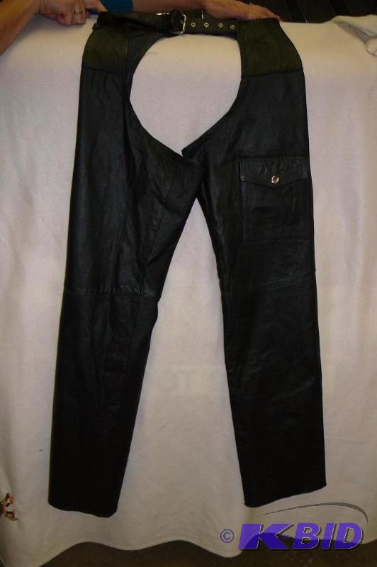 Womens Leather Chaps 6reg Excelled Made in NY...