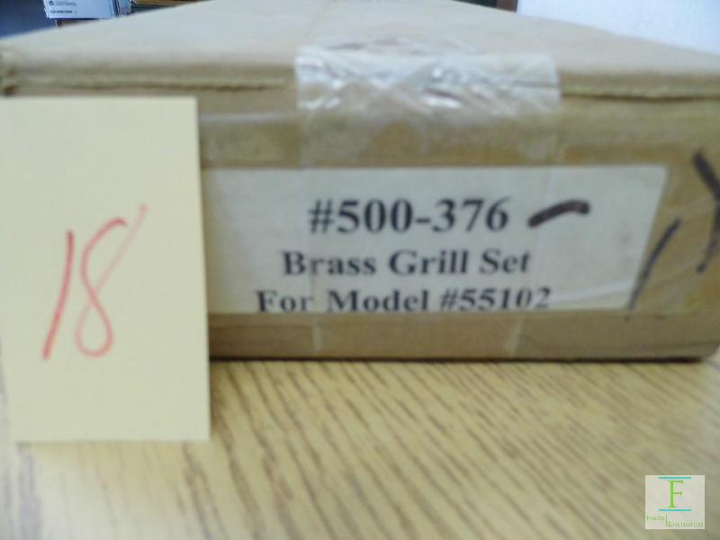 Brass Grill Set