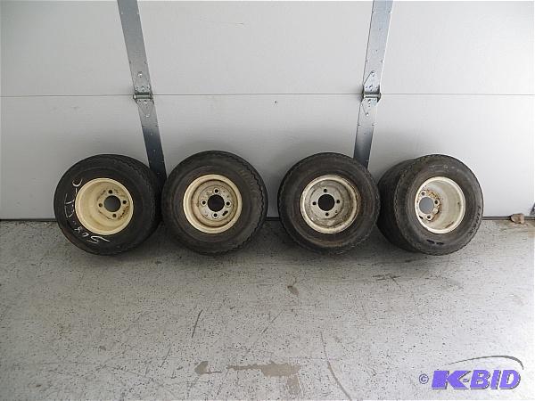 Set of 4 golf cart tires