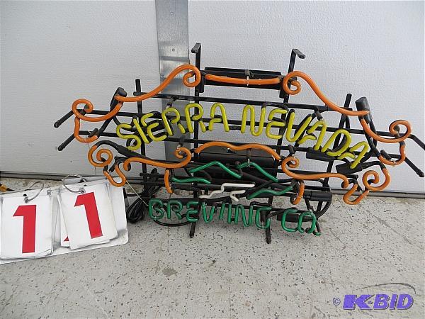 lot 11 image: Sierra Nevada Brewing co. Beer Neon Sign