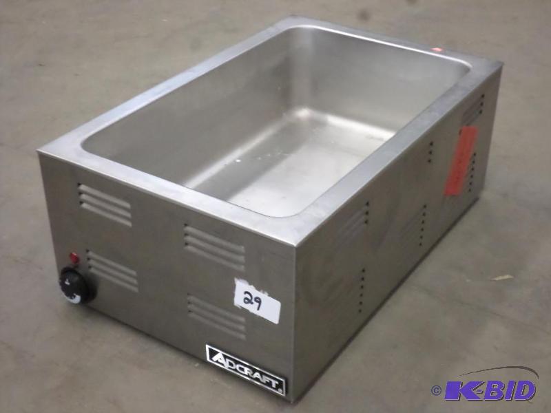 Adcraft Stainless Steel 120Volt Adjustable Fo...