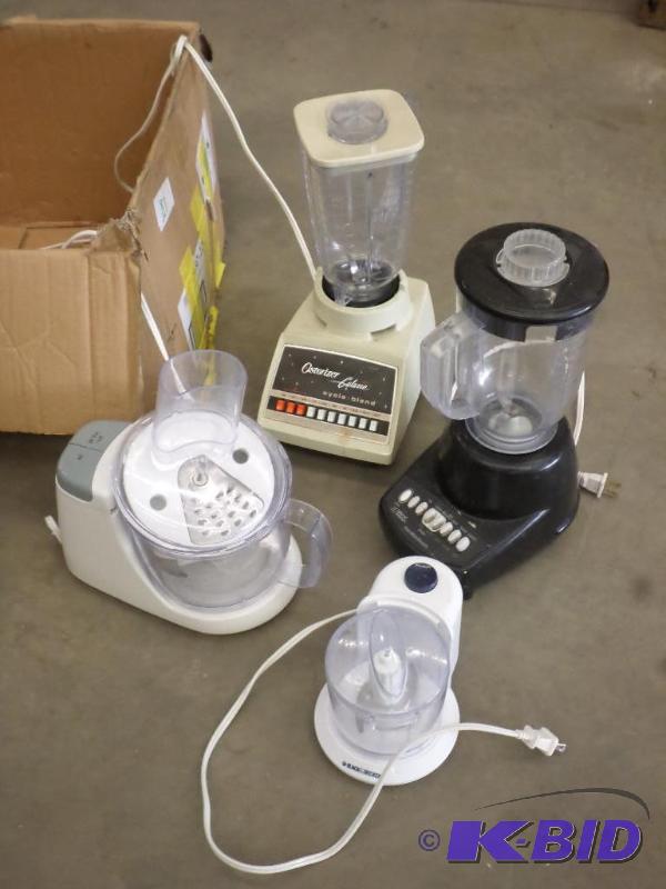 Lot Of (4) BlenderFood Processors...
