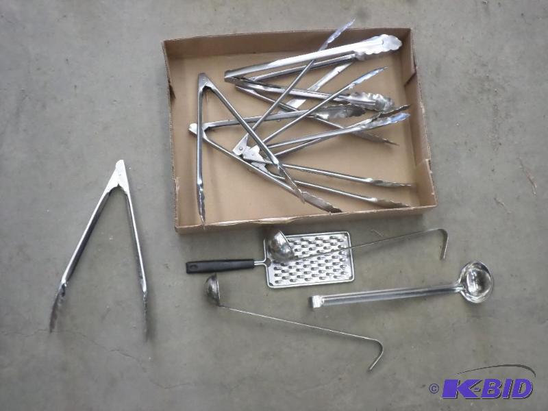 Box Of Misc Kitchen Utensils...