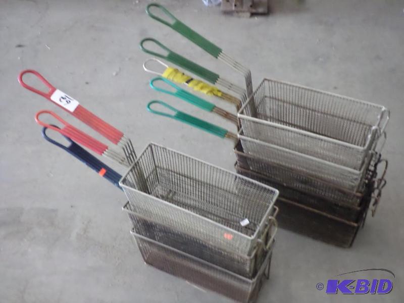 Lot Of (8) Deep Fryer Baskets...