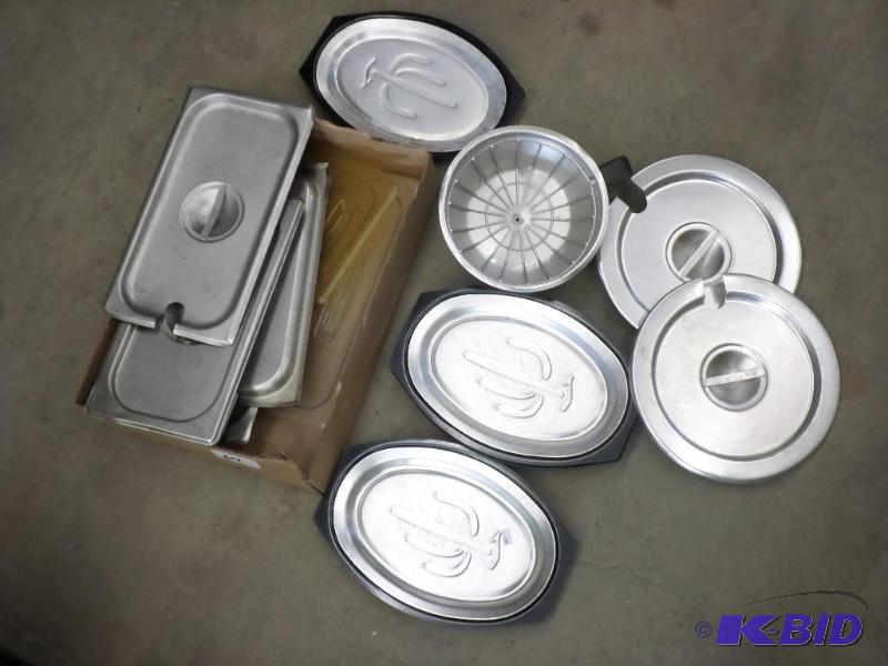 Lot Of Hot Plates, Lids, Etc...