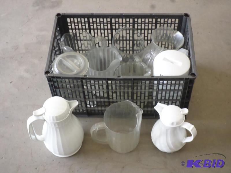 Lot Of Coffee &amp Water Pitchers...