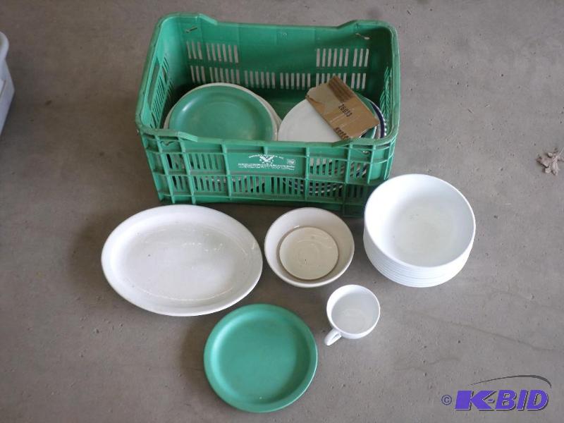 Box Of Misc Dishware...