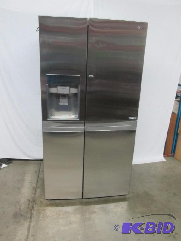 LG LARGE CAPACITY COUNTER-DEPTH 22 CU.FT. SIDE-BY-SIDE REFRIGERATOR WITH DOOR-IN-DOOR
